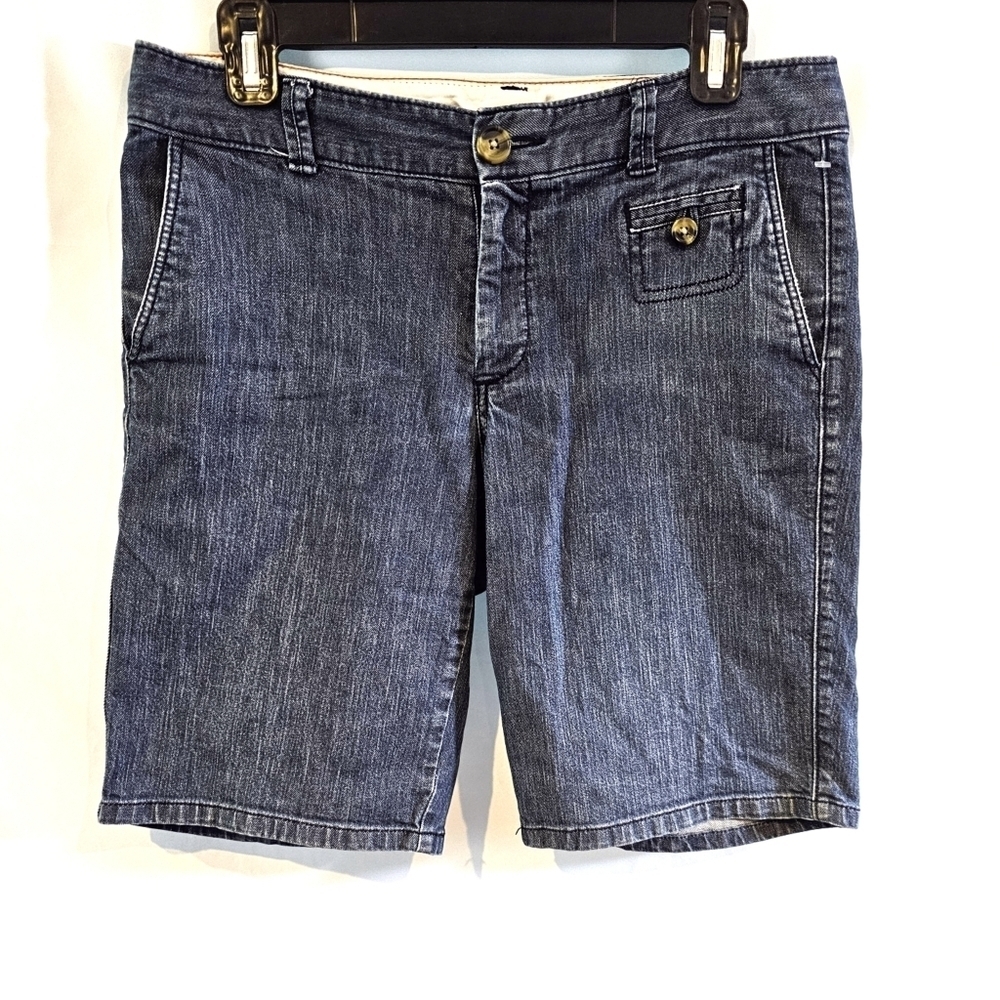 3/$25 Dockers Size 6 Denim Jean Shorts